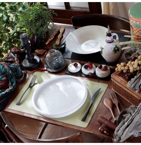 TOVAGLIETTE TAPPETINI D'ARREDO 30x45 cm pezzo singolo CHEF SALVIA