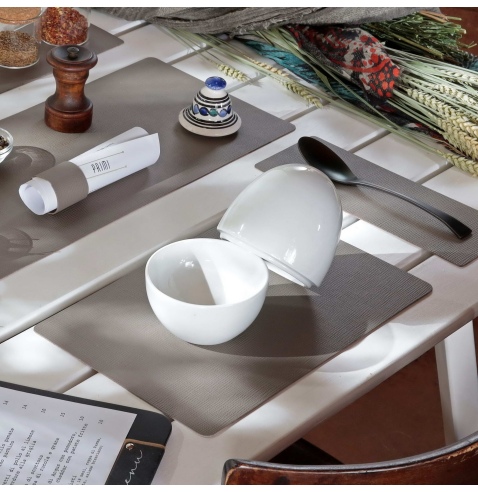 TOVAGLIETTE TAPPETINI D'ARREDO 21x32 cm pezzo singolo CHEF TORTORA