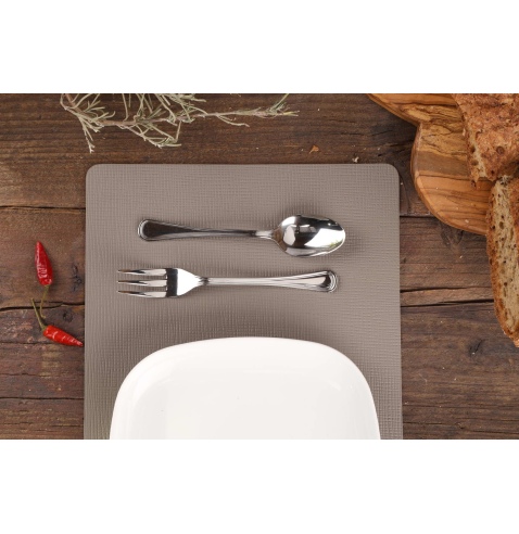 TOVAGLIETTE TAPPETINI D'ARREDO 21x32 cm pezzo singolo CHEF TORTORA