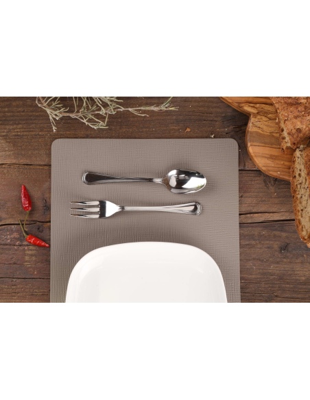 TOVAGLIETTE TAPPETINI D'ARREDO 21x32 cm pezzo singolo CHEF TORTORA
