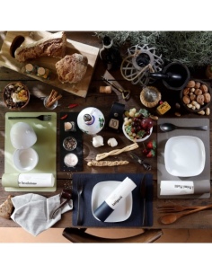 PLACEMATS 35x23 cm single piece GREY 2