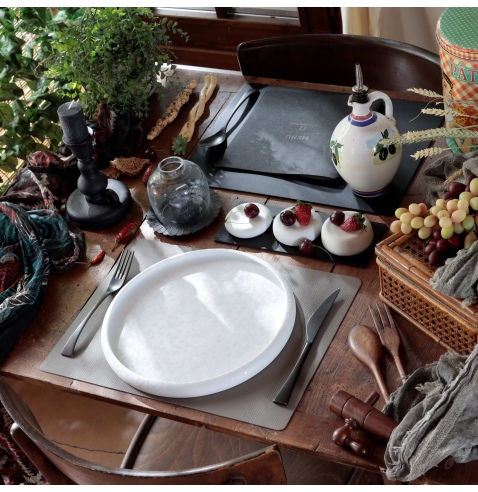 TOVAGLIETTE TAPPETINI D'ARREDO 30x40 cm pezzo singolo CHEF TORTORA