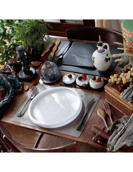 TOVAGLIETTE TAPPETINI D'ARREDO 30x40 cm pezzo singolo CHEF TORTORA