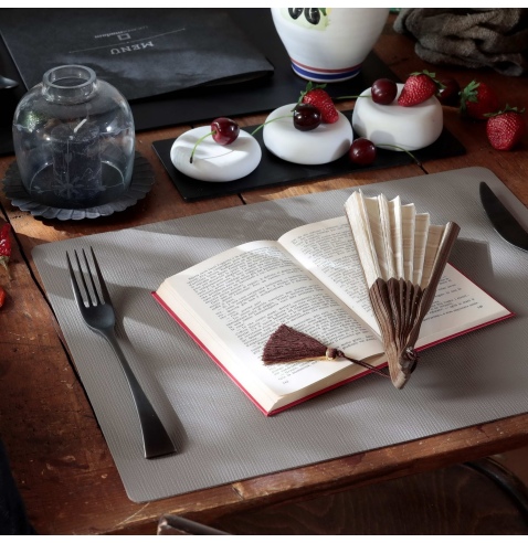 TOVAGLIETTE TAPPETINI D'ARREDO 30x40 cm pezzo singolo CHEF TORTORA