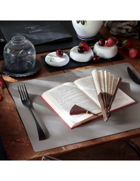 TOVAGLIETTE TAPPETINI D'ARREDO 30x40 cm pezzo singolo CHEF TORTORA