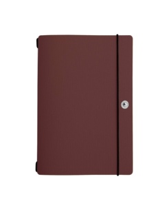 NOTE PORTFOLIO L-A5 taccuino con fogli CHEF BORDEAUX