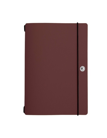 NOTE PORTFOLIO L-A5 taccuino con fogli CHEF BORDEAUX