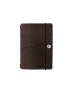 NOTE PORTFOLIO S-A6 taccuino con fogli SUGHERO MARRONE sp. 2.5