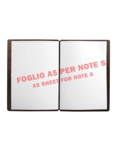 NOTE PORTFOLIO S-A6 taccuino con fogli SUGHERO MARRONE sp. 2.5 2