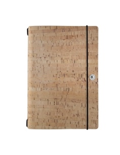 NOTE PORTFOLIO L-A5 taccuino con fogli SUGHERO NATURALE sp. 1.4