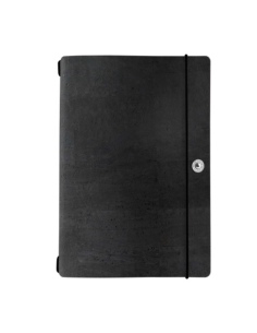 NOTE PORTFOLIO L-A5 taccuino con fogli SUGHERO NERO sp. 2.5
