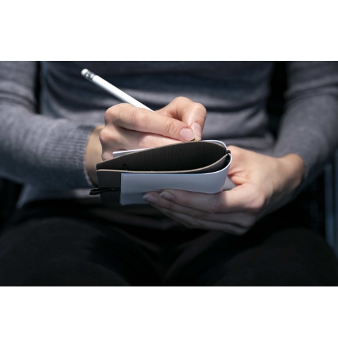NOTE PORTFOLIO L-A5 taccuino con fogli ECOMENU NERO