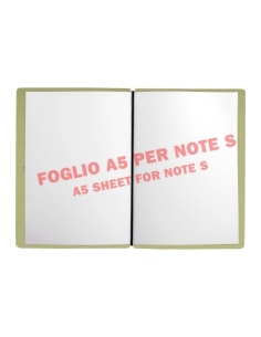 NOTE PORTFOLIO S-A6 taccuino con fogli CHEF SALVIA 2