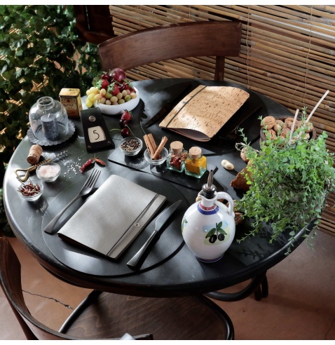 NOTE PORTFOLIO L-A5 taccuino con fogli CHEF TORTORA