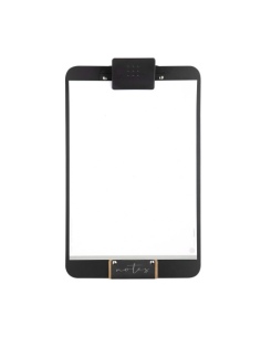 SPRINGER A4 porta blocco etichetta nera PATCH "NOTES" molla ferma fogli supporto BULL NERO sp. 3,0