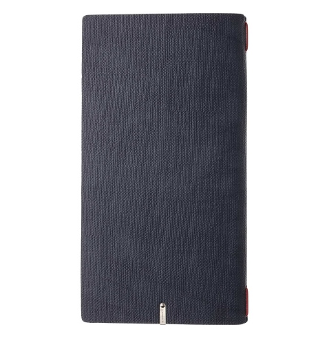 Porta Menu A4 SLIM (17,4x31,8 cm) senza etichetta solo elastico rosso JUTA BLU