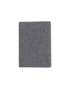 Porta Menu A4 (23,2x31,8 cm) etichetta PATCH "personalizzata" (minimo 18 pezzi) solo elastico nero GO-GREEN GRIGIO 2