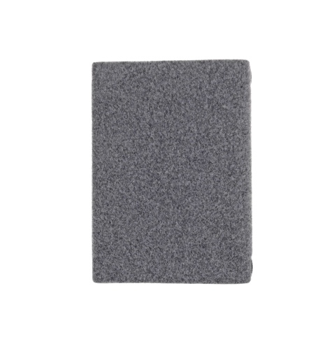 Porta Menu A4 (23,2x31,8 cm) etichetta PATCH "menu" solo elastico nero GO-GREEN GRIGIO
