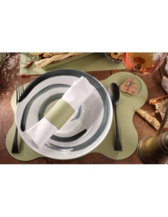 PLACEMATS 44x29 cm BLOB single piece CHEF SAGE 2