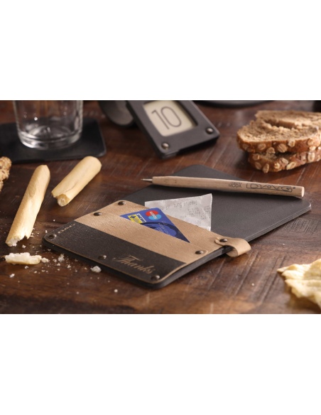 POCKET porta conto BULL NERO sp. 3,0