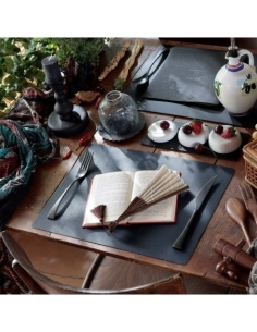 PLACEMATS 40x30 cm single piece CHEF BLUE 2