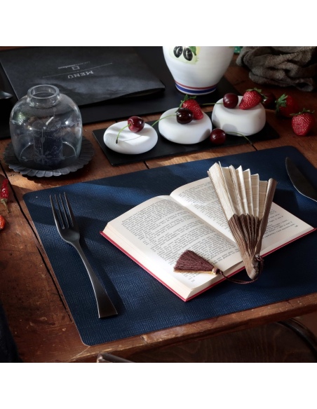 TOVAGLIETTE TAPPETINI D'ARREDO 30x40 cm pezzo singolo CHEF BLU