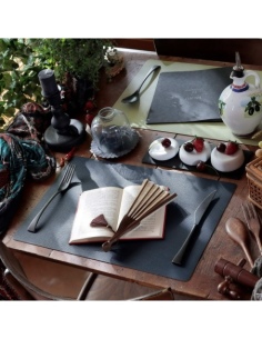 PLACEMATS 45x30 cm single piece CHEF BLUE 2