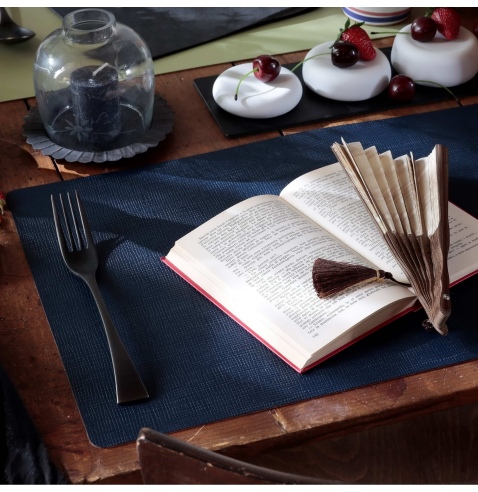 TOVAGLIETTE TAPPETINI D'ARREDO 30x45 cm pezzo singolo CHEF BLU