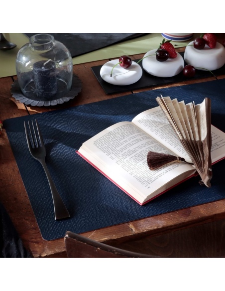 TOVAGLIETTE TAPPETINI D'ARREDO 30x45 cm pezzo singolo CHEF BLU