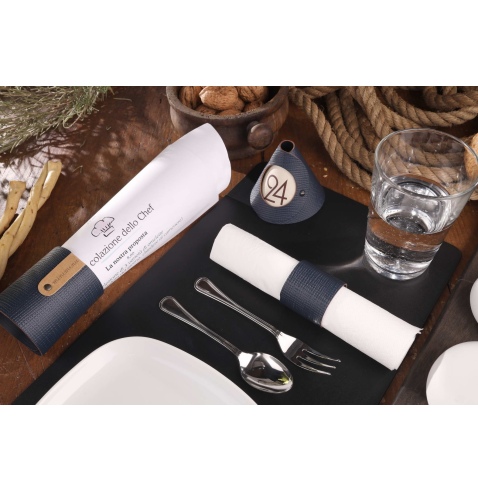 CONE segna tavoli monofacciali conf. 10 pz. CHEF BLU