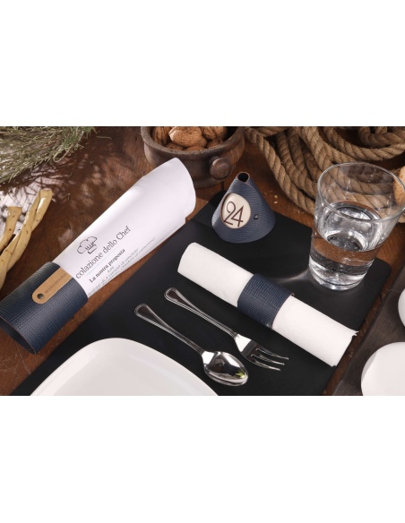CONE segna tavoli monofacciali conf. 10 pz. CHEF BLU