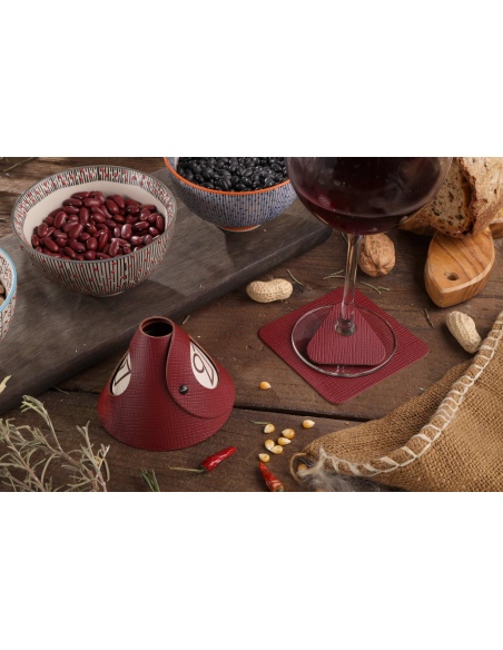 CONE segna tavoli bifacciali conf. 10 pz. CHEF BORDEAUX