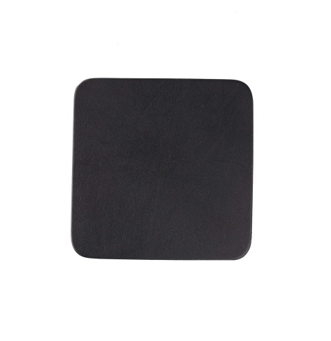 SOTTO BICCHIERI 9,5x9,5 cm conf. 4 pz. BULL NERO sp. 3,0