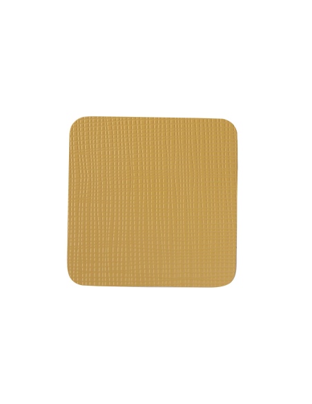 SOTTO BICCHIERI 9,5x9,5 cm conf. 4 pz. CHEF OCRA