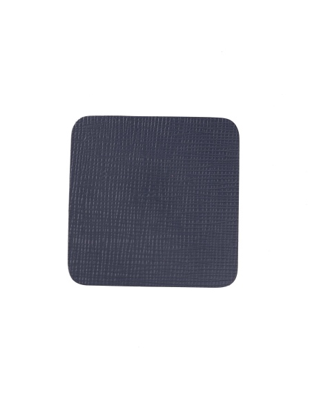 SOTTO BICCHIERI 9,5x9,5 cm conf. 4 pz. CHEF BLU