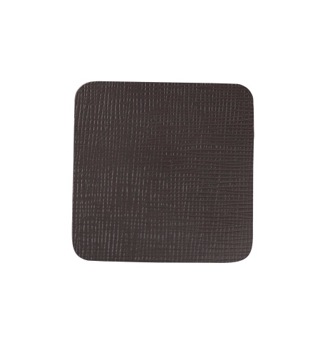 SOTTO BICCHIERI 9,5x9,5 cm conf. 4 pz. CHEF MARRONE