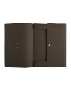 PORTFOLIO EXTRA cartelletta etichetta METAL STANDARD "notes" CHEF MARRONE 2