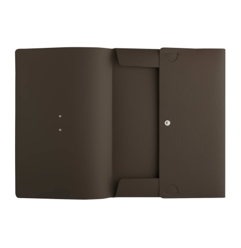 PORTFOLIO EXTRA cartelletta etichetta METAL STANDARD "notes" CHEF MARRONE