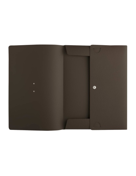 PORTFOLIO EXTRA cartelletta etichetta METAL STANDARD "notes" CHEF MARRONE