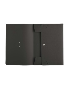 PORTFOLIO A4 cartelletta etichetta METAL STANDARD "notes" CHEF NERO 2