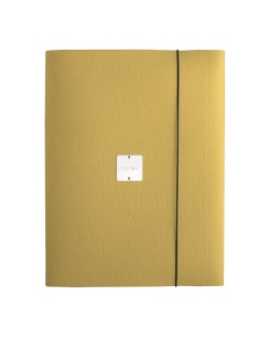 PORTFOLIO EXTRA cartelletta etichetta METAL STANDARD "notes" CHEF OCRA