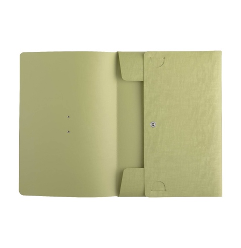PORTFOLIO A4 cartelletta etichetta METAL STANDARD "notes" CHEF SALVIA