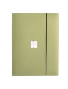 PORTFOLIO EXTRA cartelletta etichetta METAL STANDARD "notes" CHEF SALVIA