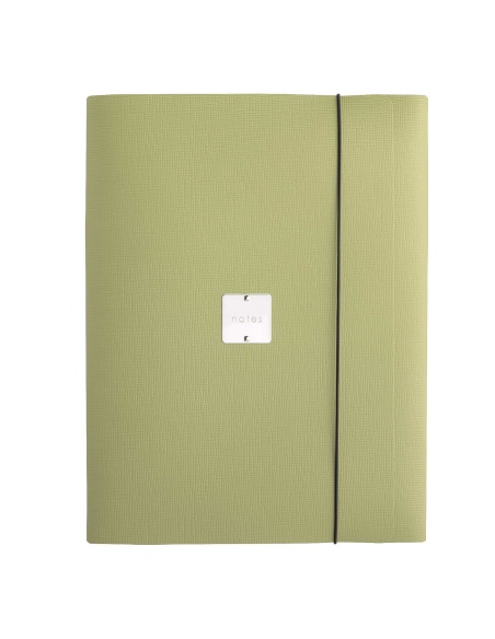 PORTFOLIO EXTRA cartelletta etichetta METAL STANDARD "notes" CHEF SALVIA