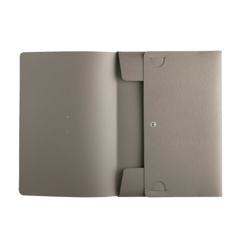 PORTFOLIO A4 cartelletta etichetta METAL STANDARD "notes" CHEF TORTORA