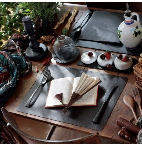 TOVAGLIETTE TAPPETINI D'ARREDO 30x40 cm pezzo singolo CHEF MARRONE