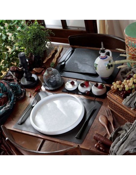 TOVAGLIETTE TAPPETINI D'ARREDO 30x40 cm pezzo singolo CHEF MARRONE