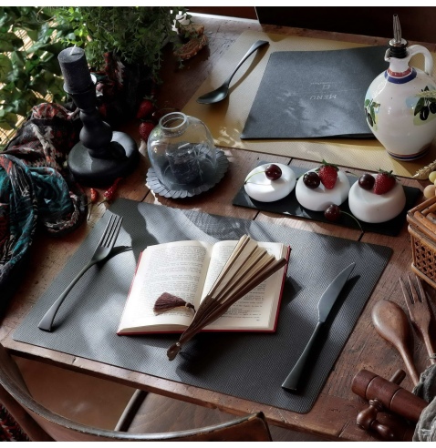 TOVAGLIETTE TAPPETINI D'ARREDO 30x45 cm pezzo singolo CHEF MARRONE