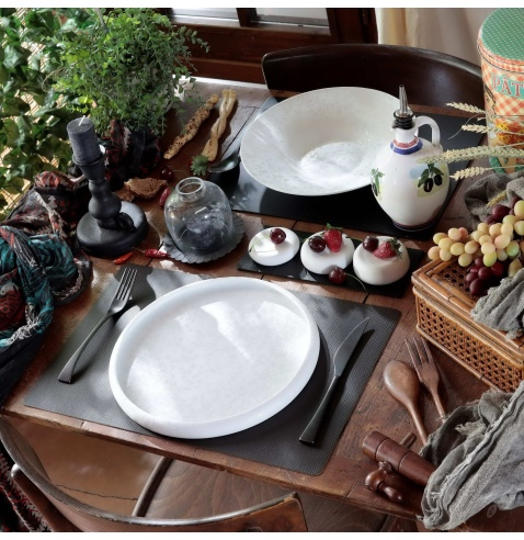 TOVAGLIETTE TAPPETINI D'ARREDO 30x45 cm pezzo singolo CHEF MARRONE