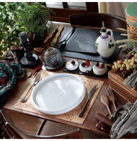 TOVAGLIETTE TAPPETINI D'ARREDO 30x40 cm pezzo singolo SUGHERO NATURALE sp. 1.4